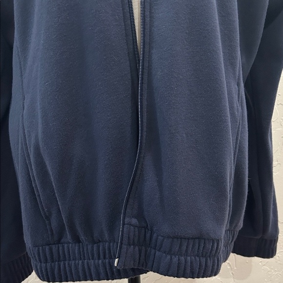 Saint John’s Bay Navy Blue Zip-Up Jacket. PT - Picture 3 of 6